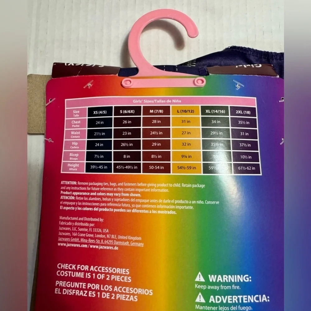NWT Rainbow High Krystal Bailey Costume